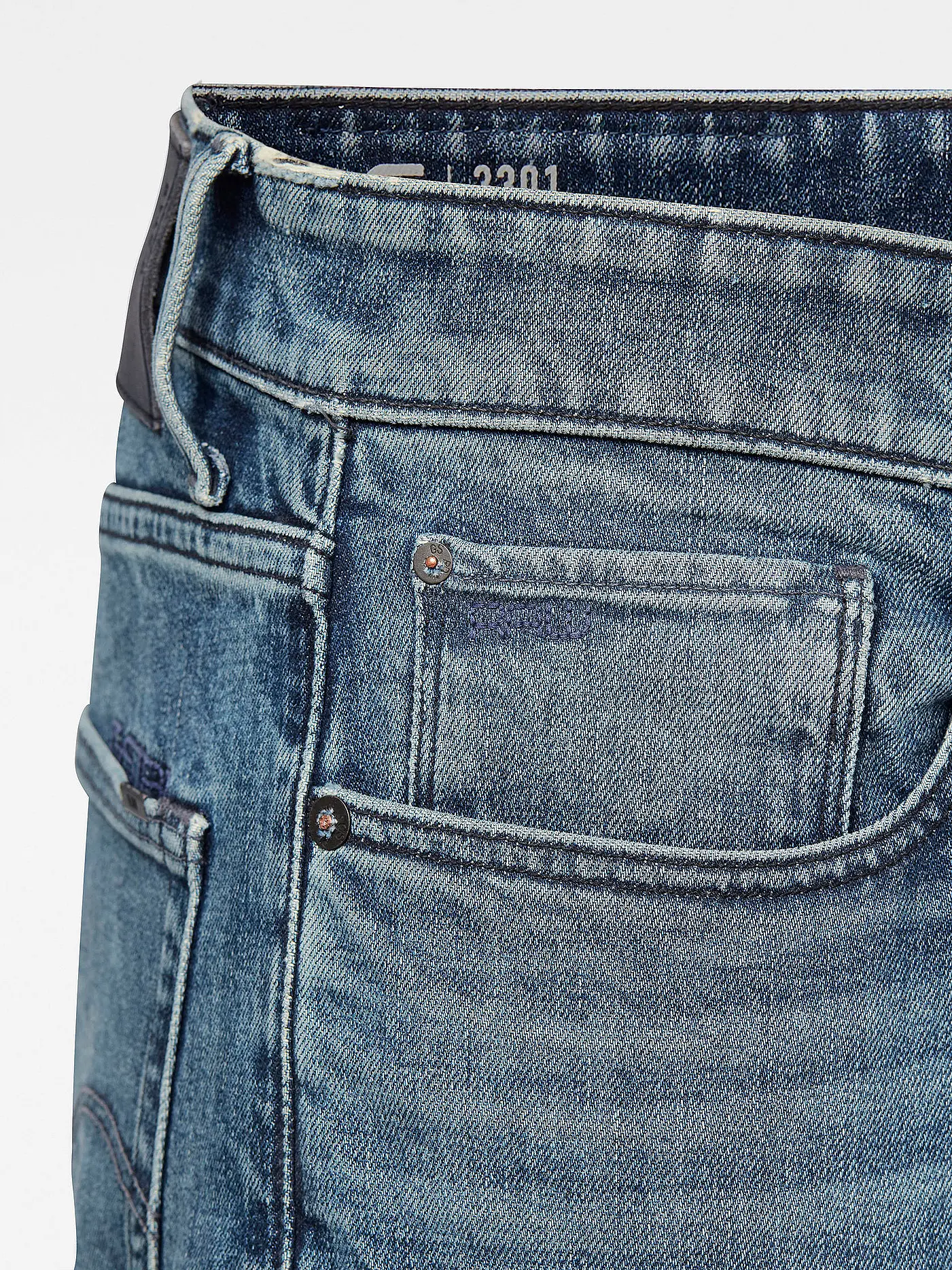 G-STAR RAW | Jeans Straight Tapered Fit 3301 | blau